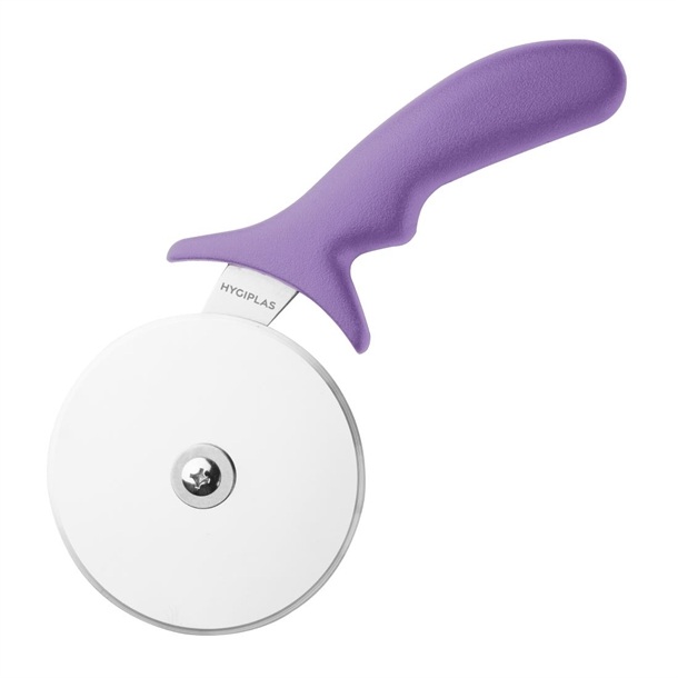 Pizza Cutter S/S Plastic Handle 100mm - Yellow